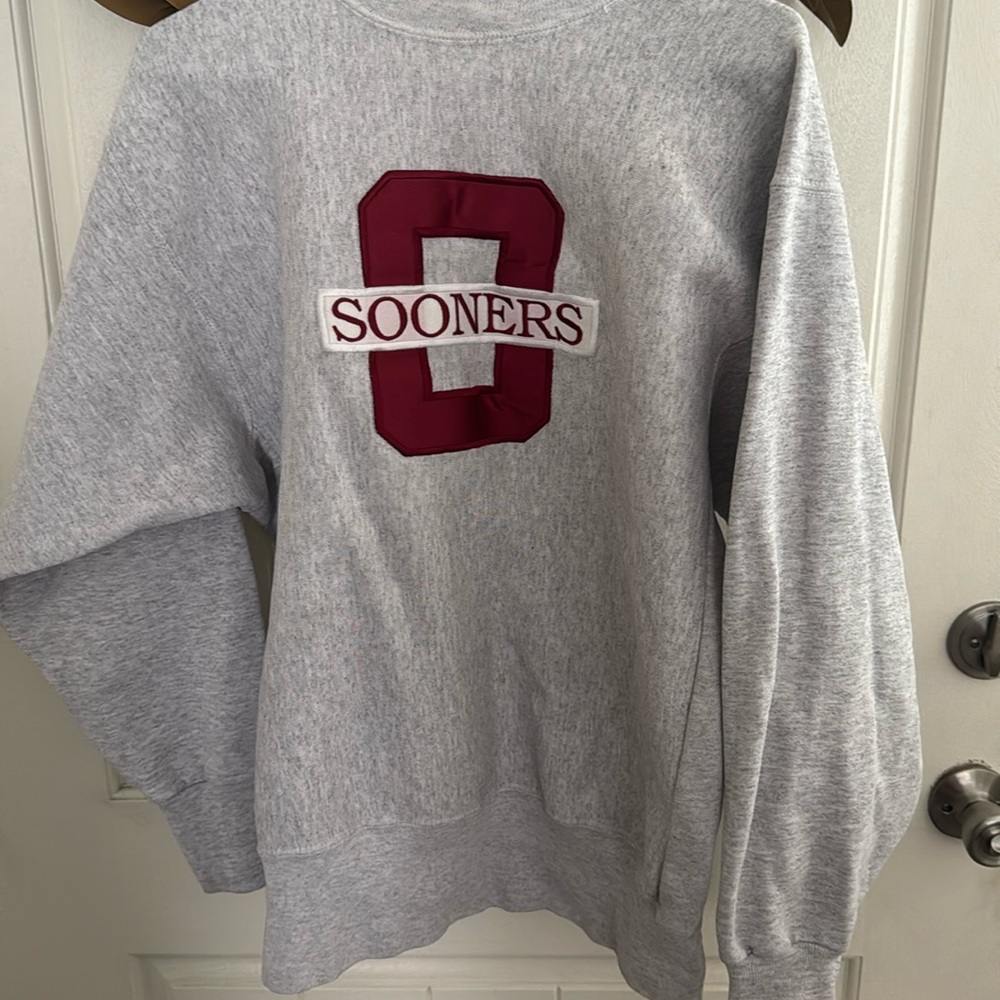 Vintage oklahoma sooners sweater size large